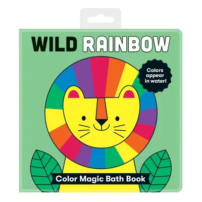 Mudpuppy Color Magic Bath Book Wild Rainbow knížka do vody 0+ y 1 ks