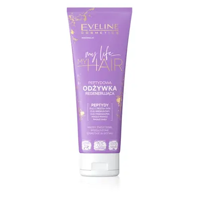 Eveline Cosmetics My Life My Hair hloubkově regenerační kondicionér s peptidy 250 ml