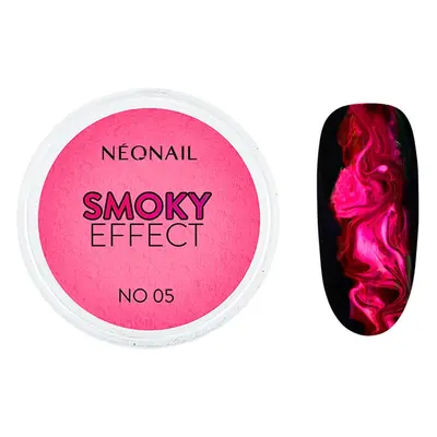 NEONAIL Effect Smoky barevný pudr na nehty barva No. 05 Pink 2 g