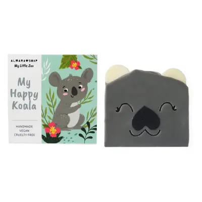 Almara Soap For Kids My Happy Koala ručně vyráběné mýdlo s vůní malin pro děti 100 g