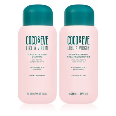 Coco & Eve Like A Virgin Super Hydration Kit sada pro hydrataci a lesk