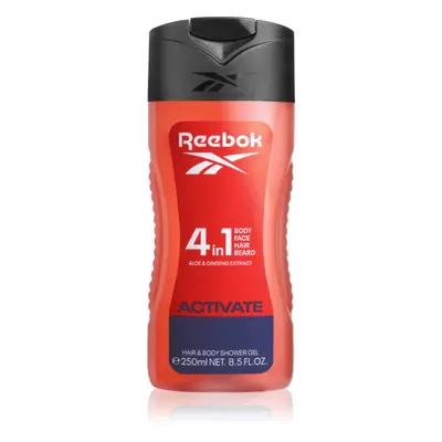 Reebok Activate Your Senses sprchový gel pro muže 4in1 250 ml