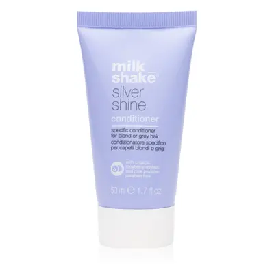 Milk Shake Silver Shine kondicionér pro blond vlasy neutralizující žluté tóny 50 ml