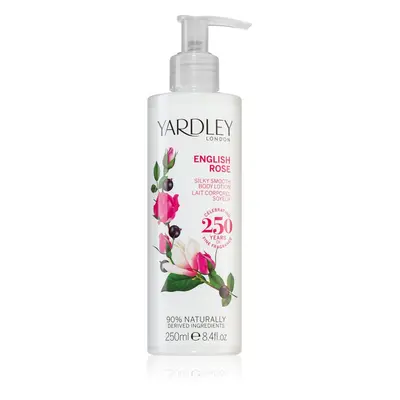 Yardley English Rose zjemňující tělové mléko 250 ml