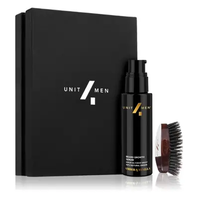 Unit4Men Beard Growth Set sada na vousy pro muže