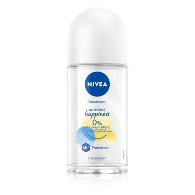 NIVEA Summer Happiness Fresh deodorant roll-on bez obsahu hliníkových solí 50 ml