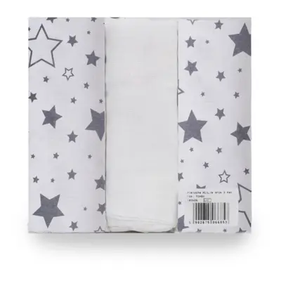 Babymatex Muslin Set látkové pleny Star 3 ks