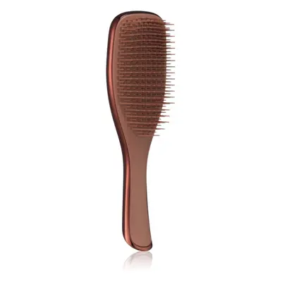 Tangle Teezer Ultimate Detangler Chrome plochý kartáč na rovné a kudrnaté vlasy Chocolate Bronze