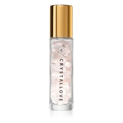 Crystallove Rose Quartz Oil Bottle roll-on s krystaly 10 ml