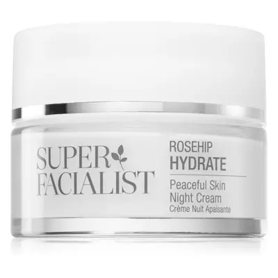 Super Facialist Rosehip Hydrate zklidňující noční krém s hydratačním účinkem 50 ml