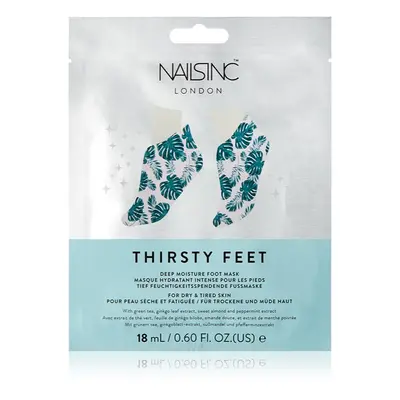 Nails Inc. Thirsty Feet hydratační maska na nohy 18 ml