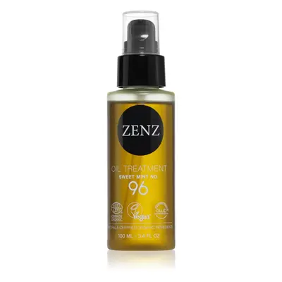 ZENZ Organic Sweet Mint No. 96 olej na vlasy a vlasovou pokožku 100 ml