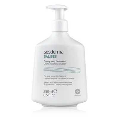 Sesderma Salises Foamy soap-free cream čisticí gel proti akné 250 ml