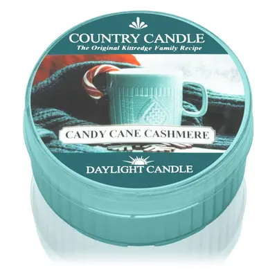 Country Candle Candy Cane Cashmere čajová svíčka 42 g