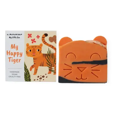 Almara Soap For Kids My Happy Tiger ručně vyráběné mýdlo pro děti 100 g