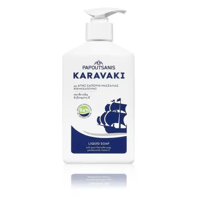 PAPOUTSANIS Karavaki Liquid Soap With Pure Marseille Soap tekuté mýdlo na ruce 330 ml