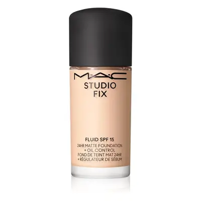 MAC Cosmetics Mini Studio Fix Fluid SPF 15 24HR Matte Foundation + Oil Control matující make-up 