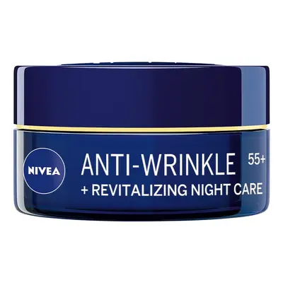 Nivea Revitalizing obnovující noční krém proti vráskám 55+ 50 ml