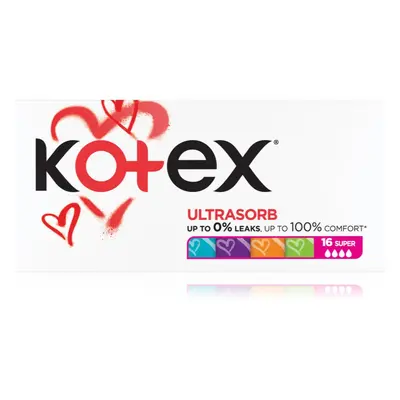 Kotex Ultra Sorb Super tampony 16 ks