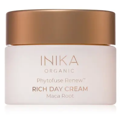 INIKA Organic Phytofuse Renew Rich Day Cream bohatý denní krém 50 ml