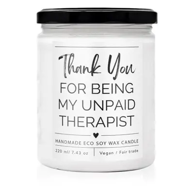 Soaphoria Thank You for Being My Unpaid Therapist vonná svíčka 220 ml