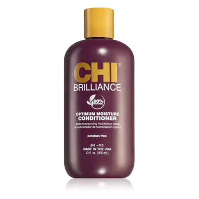 CHI Brilliance Optimum Moisture Conditioner hydratační kondicionér pro suché a poškozené vlasy 3