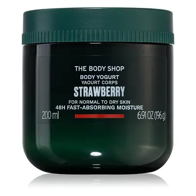 The Body Shop Strawberry Body Yogurt tělový jogurt s vůní jahod 200 ml