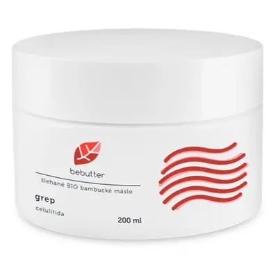 Bebutter Šlehané BIO bambucké máslo Grep bambucké máslo 200 ml