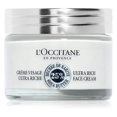 L’Occitane Shea výživný zklidňující pleťový krém 50 ml