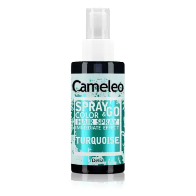 Delia Cosmetics Cameleo Spray & Go tónující sprej na vlasy odstín Turquoise 150 ml