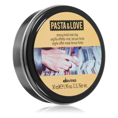 Davines Pasta & Love Strong-Hold Mat Clay stylingový jíl na vlasy matný 50 ml