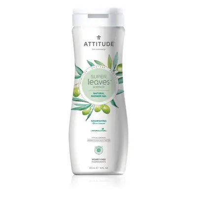 Attitude Super Leaves Olive přírodní sprchový gel s hydratačním účinkem 473 ml