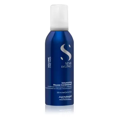 Alfaparf Milano Semi Di Lino Volumizing pěnový kondicionér pro objem 200 ml