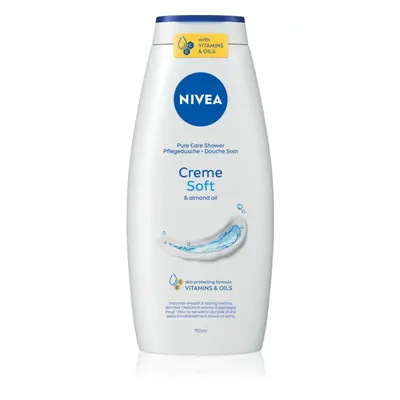 NIVEA Creme Soft pečující sprchový gel 750 ml