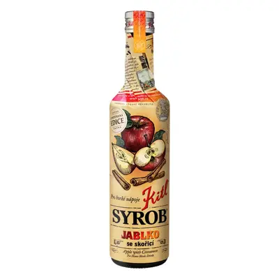 Kitl Syrob Horký sirup pro přípravu nápoje Apple & Cinnamon 500 ml