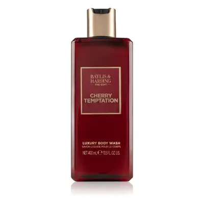 Baylis & Harding The Edit Cherry Temptation luxusní sprchový gel Cherry, Jasmine & Sandalwood 40