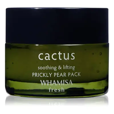 WHAMISA Cactus Prickly Pear Pack hydratační gelová maska pro intenzivní obnovení a vypnutí pleti