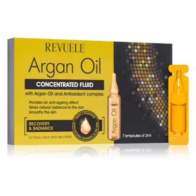 Revuele Argan Oil Concentrated Fluid koncentrované pleťové sérum s arganovým olejem 7x2 ml