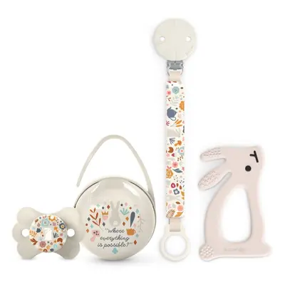 Suavinex Wonderland Gift Set 0-6 m Cream dárková sada pro miminka