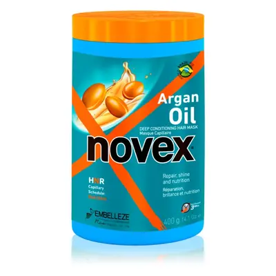 Novex Argan Oil vyživující maska pro lesk a hebkost vlasů 400 g