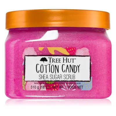 Tree Hut Cotton Candy Shea Sugar Scrub cukrový tělový peeling 510 g