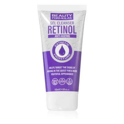 Beauty Formulas Retinol hloubkově čisticí gel proti vráskám 150 ml