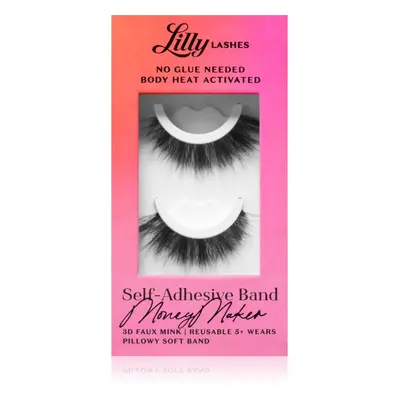 Lilly Lashes Self-Adhesive Band umělé řasy typ MoneyMaker 2 ks