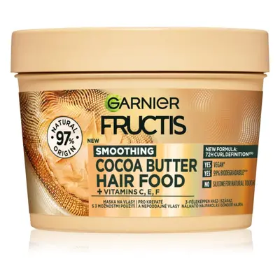 Garnier Fructis Cocoa Butter Hair Food vyživující maska na vlasy s kakaovým máslem 390 ml