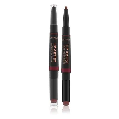 Catrice Lip Artist Matte Lipstick & Liner rtěnka + tužka na rty s matným efektem odstín 040 Sist