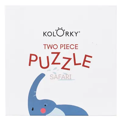 Kolorky Puzzle Two Piece Safari puzzle 10 ks