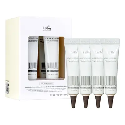 La'dor Scalp Scaling Spa hloubkově čisticí balzám pro pokožku hlavy 4x15 g