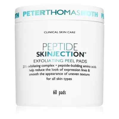 Peter Thomas Roth Peptide Skinjection Exfoliating Peel Pads exfoliační polštářky s vyhlazujícím 