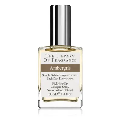 The Library of Fragrance Ambergris kolínská voda unisex 30 ml