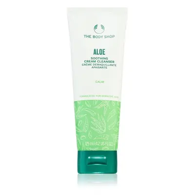 The Body Shop Aloe Soothing Cream Cleanser čisticí mléko pro zklidnění pleti 125 ml